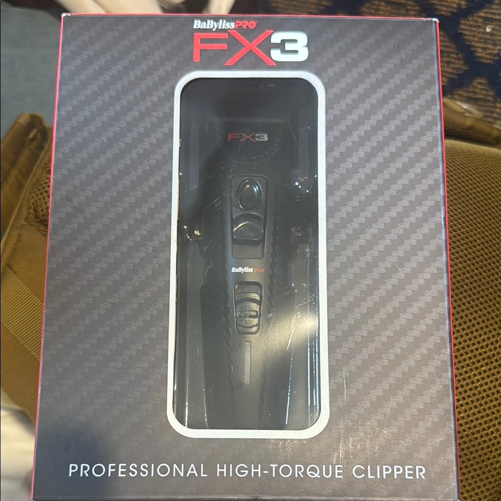 BaByliss FX3 Professional High-Torque Clipper - Black